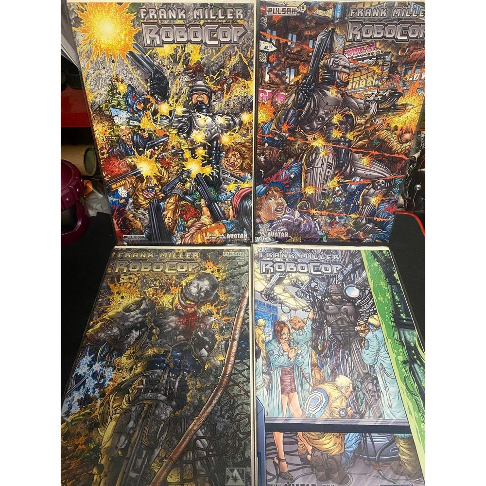 Avatar Press Comics - RoboCop - Set of 4